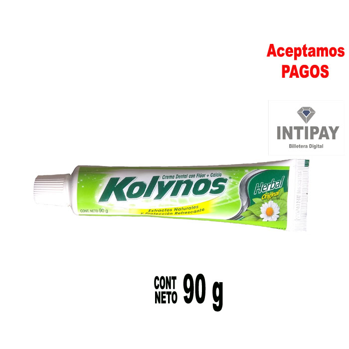 Crema Dental Kolynos Herbal 90g